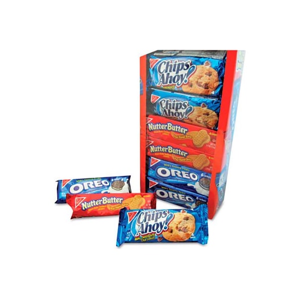 Nabisco Nabisco¬Æ Variety Pack Cookies, Assorted, 1.75 oz., 12/Box